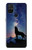 S3555 Wolf Howling Million Star Case For OnePlus Nord N10 5G