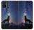 S3555 Wolf Howling Million Star Case For OnePlus Nord N10 5G