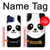 S2662 Cute Panda Cartoon Case For Motorola One 5G