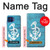 S3053 Marine Anchor Blue Case For Motorola One 5G