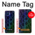 S3366 Rainbow Python Skin Graphic Print Case For Motorola One 5G