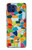 S3391 Abstract Art Mosaic Tiles Graphic Case For Motorola One 5G