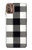 S2842 Black and White Buffalo Check Pattern Case For Motorola Moto G9 Plus