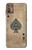 S2928 Vintage Spades Ace Card Case For Motorola Moto G9 Plus