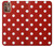 S2951 Red Polka Dots Case For Motorola Moto G9 Plus