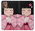 S3042 Japan Girl Hina Doll Kimono Sakura Case For Motorola Moto G9 Plus