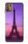 S3447 Eiffel Paris Sunset Case For Motorola Moto G9 Plus