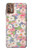 S3688 Floral Flower Art Pattern Case For Motorola Moto G9 Plus