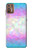 S3747 Trans Flag Polygon Case For Motorola Moto G9 Plus