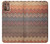 S3752 Zigzag Fabric Pattern Graphic Printed Case For Motorola Moto G9 Plus