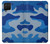 S2958 Army Blue Camo Camouflage Case For Samsung Galaxy A42 5G