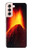 S0745 Volcano Lava Case For Samsung Galaxy S21 5G