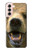 S0840 Grizzly Bear Face Case For Samsung Galaxy S21 5G