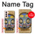 S0965 African Baluba Mask Case For Samsung Galaxy S21 5G