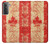 S1603 Canada Flag Old Vintage Case For Samsung Galaxy S21 5G