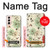 S2179 Flower Floral Vintage Art Pattern Case For Samsung Galaxy S21 5G