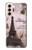 S2211 Paris Postcard Eiffel Tower Case For Samsung Galaxy S21 5G
