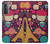 S2353 Paris Cartoon Vintage Pattern Case For Samsung Galaxy S21 5G