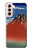 S2390 Katsushika Hokusai Red Fuji Case For Samsung Galaxy S21 5G