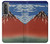S2390 Katsushika Hokusai Red Fuji Case For Samsung Galaxy S21 5G