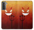 S2454 Red Cute Little Devil Cartoon Case For Samsung Galaxy S21 5G