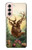 S2841 Vintage Reindeer Christmas Case For Samsung Galaxy S21 5G