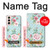 S3494 Vintage Rose Polka Dot Case For Samsung Galaxy S21 5G