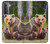 S3558 Bear Family Case For Samsung Galaxy S21 5G
