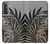 S3692 Gray Black Palm Leaves Case For Samsung Galaxy S21 5G