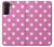 S2358 Pink Polka Dots Case For Samsung Galaxy S21 Plus 5G, Galaxy S21+ 5G