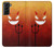 S2454 Red Cute Little Devil Cartoon Case For Samsung Galaxy S21 Plus 5G, Galaxy S21+ 5G