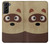 S2825 Cute Cartoon Raccoon Case For Samsung Galaxy S21 Plus 5G, Galaxy S21+ 5G