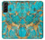 S2906 Aqua Turquoise Stone Case For Samsung Galaxy S21 Plus 5G, Galaxy S21+ 5G