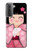 S3042 Japan Girl Hina Doll Kimono Sakura Case For Samsung Galaxy S21 Plus 5G, Galaxy S21+ 5G