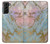 S3717 Rose Gold Blue Pastel Marble Graphic Printed Case For Samsung Galaxy S21 Plus 5G, Galaxy S21+ 5G