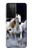 S0246 White Horse Case For Samsung Galaxy S21 Ultra 5G