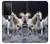 S0246 White Horse Case For Samsung Galaxy S21 Ultra 5G