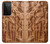 S1307 Fish Wood Carving Graphic Printed Case For Samsung Galaxy S21 Ultra 5G