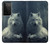 S1516 White Wolf Case For Samsung Galaxy S21 Ultra 5G