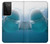 S1801 Beluga Whale Smile Whale Case For Samsung Galaxy S21 Ultra 5G