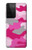 S2525 Pink Camo Camouflage Case For Samsung Galaxy S21 Ultra 5G