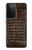 S2850 Brown Skin Alligator Graphic Printed Case For Samsung Galaxy S21 Ultra 5G