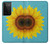 S3039 Vintage Sunflower Blue Case For Samsung Galaxy S21 Ultra 5G