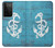 S3053 Marine Anchor Blue Case For Samsung Galaxy S21 Ultra 5G