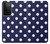 S3533 Blue Polka Dot Case For Samsung Galaxy S21 Ultra 5G