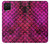 S3051 Pink Mermaid Fish Scale Case For Samsung Galaxy A12