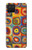 S3409 Squares Concentric Circles Case For Samsung Galaxy A12