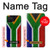 S3464 South Africa Flag Case For Samsung Galaxy A12
