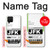 S3664 Airline Travel Luggage Label Case For Samsung Galaxy A12