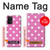 S2358 Pink Polka Dots Case For Samsung Galaxy A32 5G